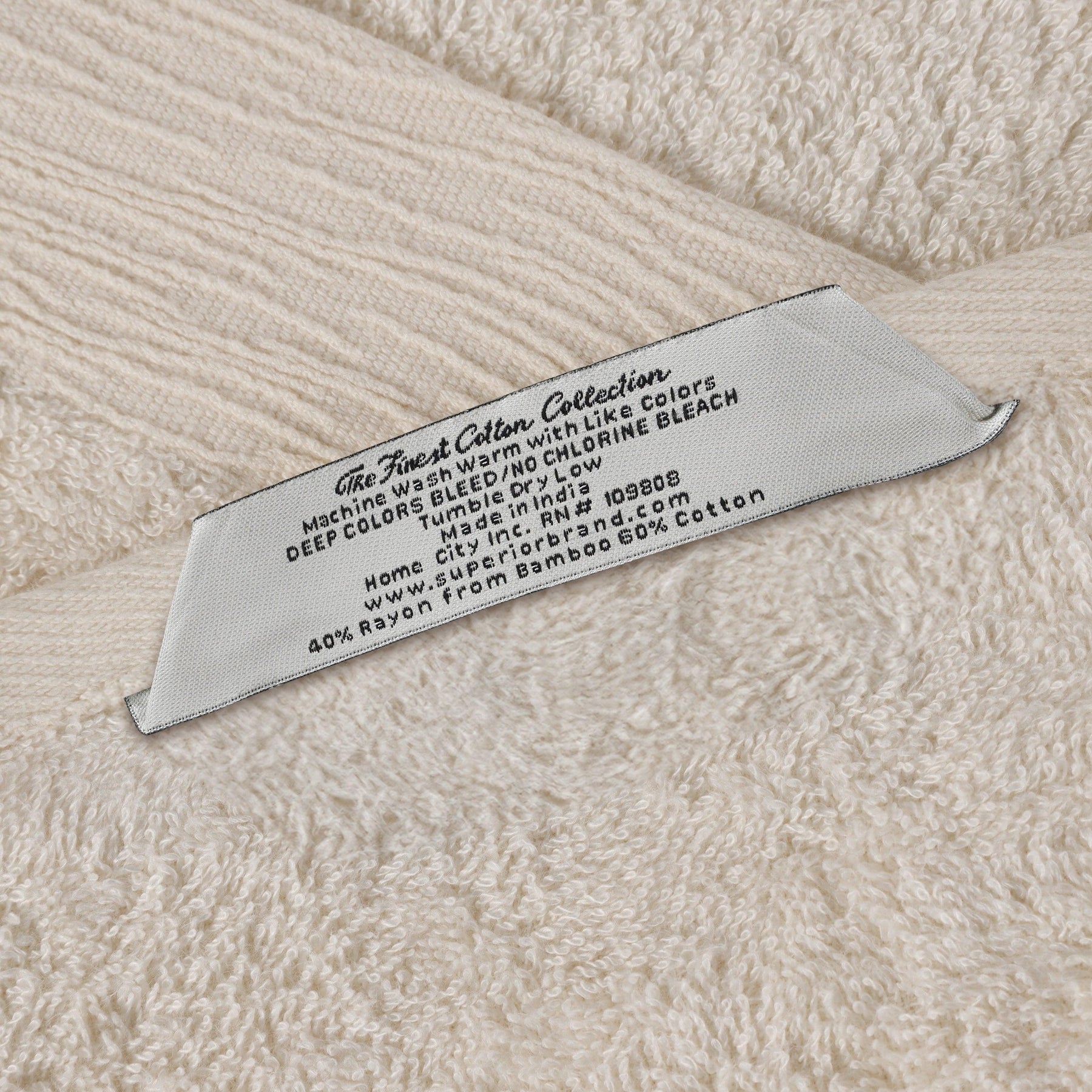 Rayon from Bamboo Eco-Friendly Fluffy Soft Solid 8 Piece Towel Set