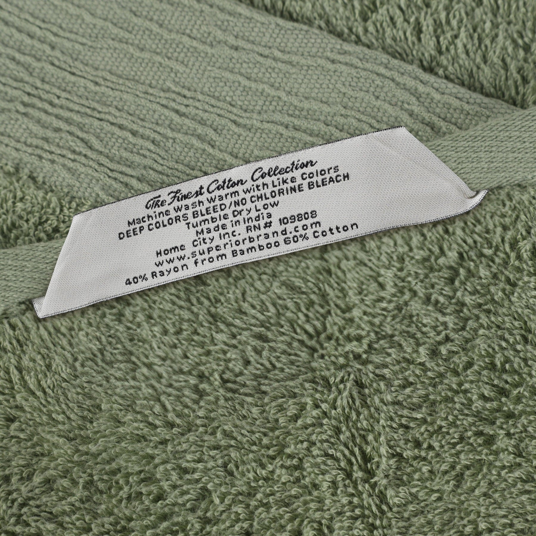 Rayon from Bamboo Eco-Friendly Fluffy Soft Solid Bath Sheet Set of 2