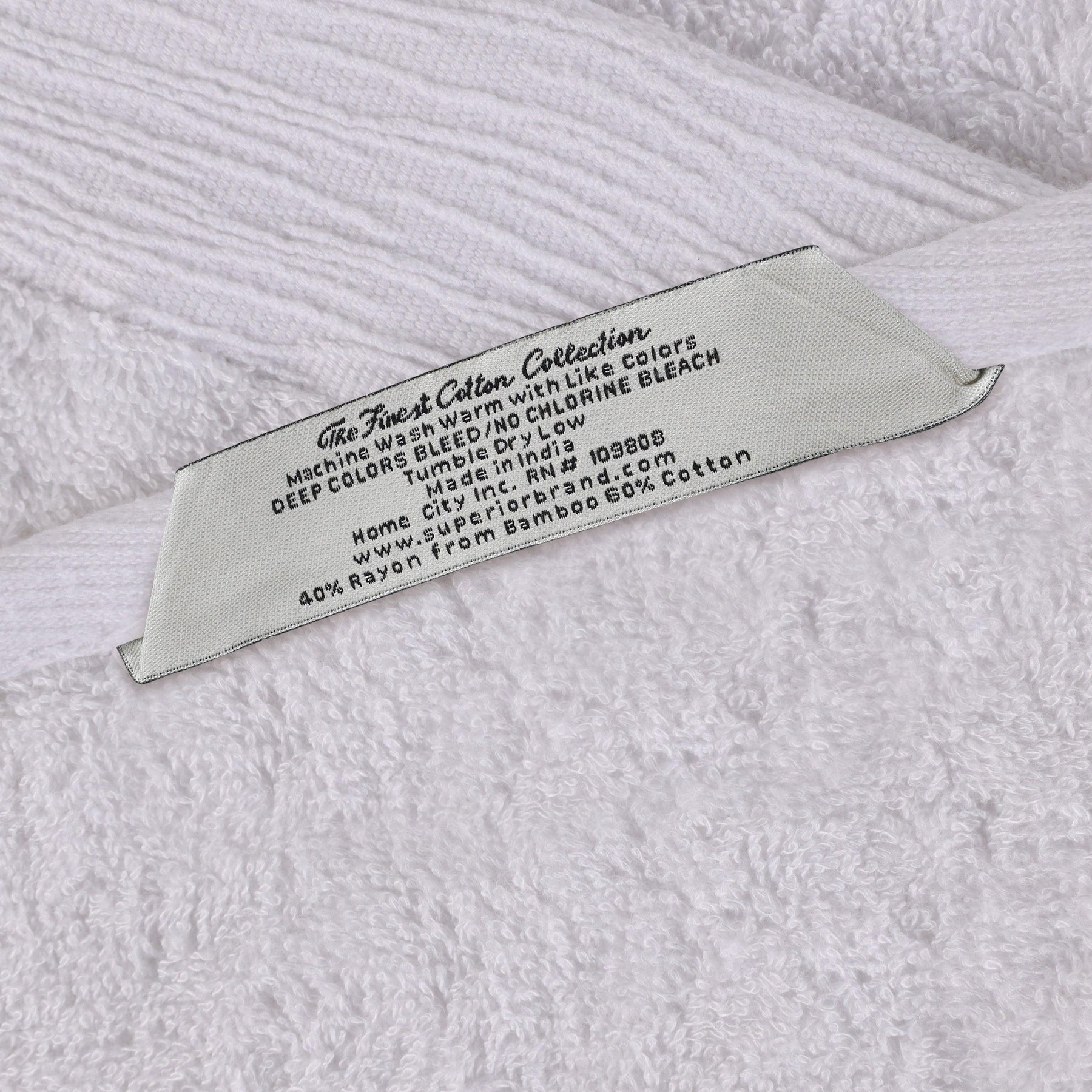 Rayon from Bamboo Eco-Friendly Fluffy Soft Solid Bath Sheet Set of 2