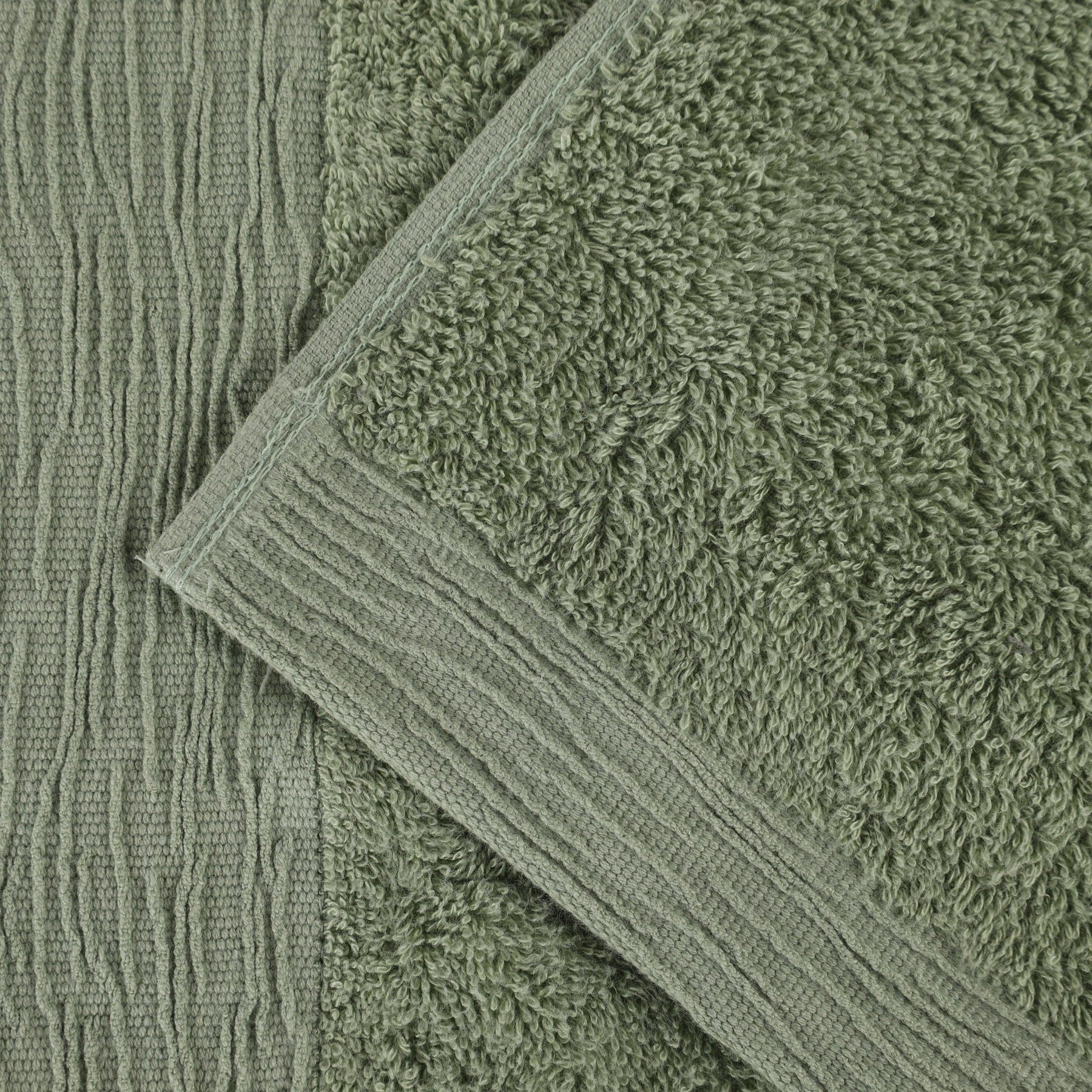 Rayon from Bamboo Eco-Friendly Fluffy Soft Solid Bath Sheet Set of 2