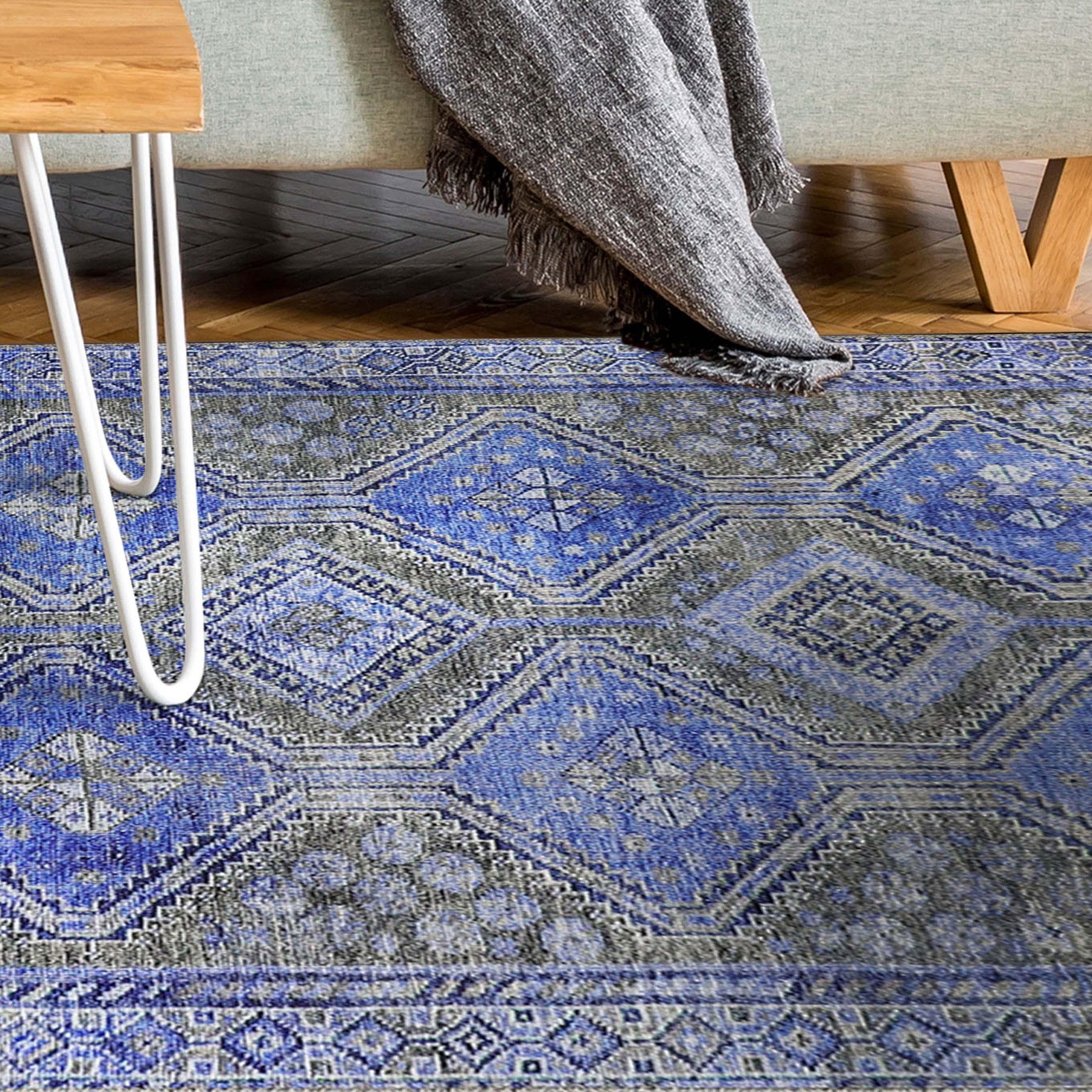 Ren Southwestern Geometric Diamonds Indoor Area Rug Or Runner