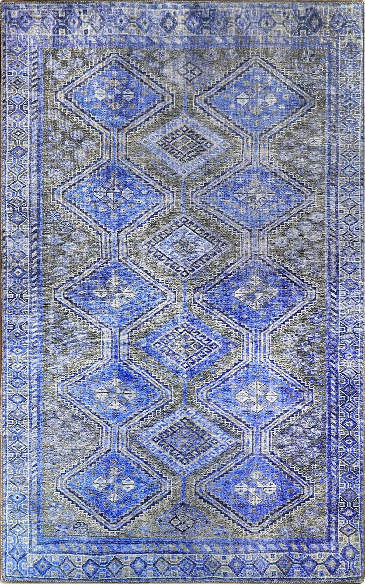 Ren Southwestern Geometric Diamonds Indoor Area Rug Or Runner