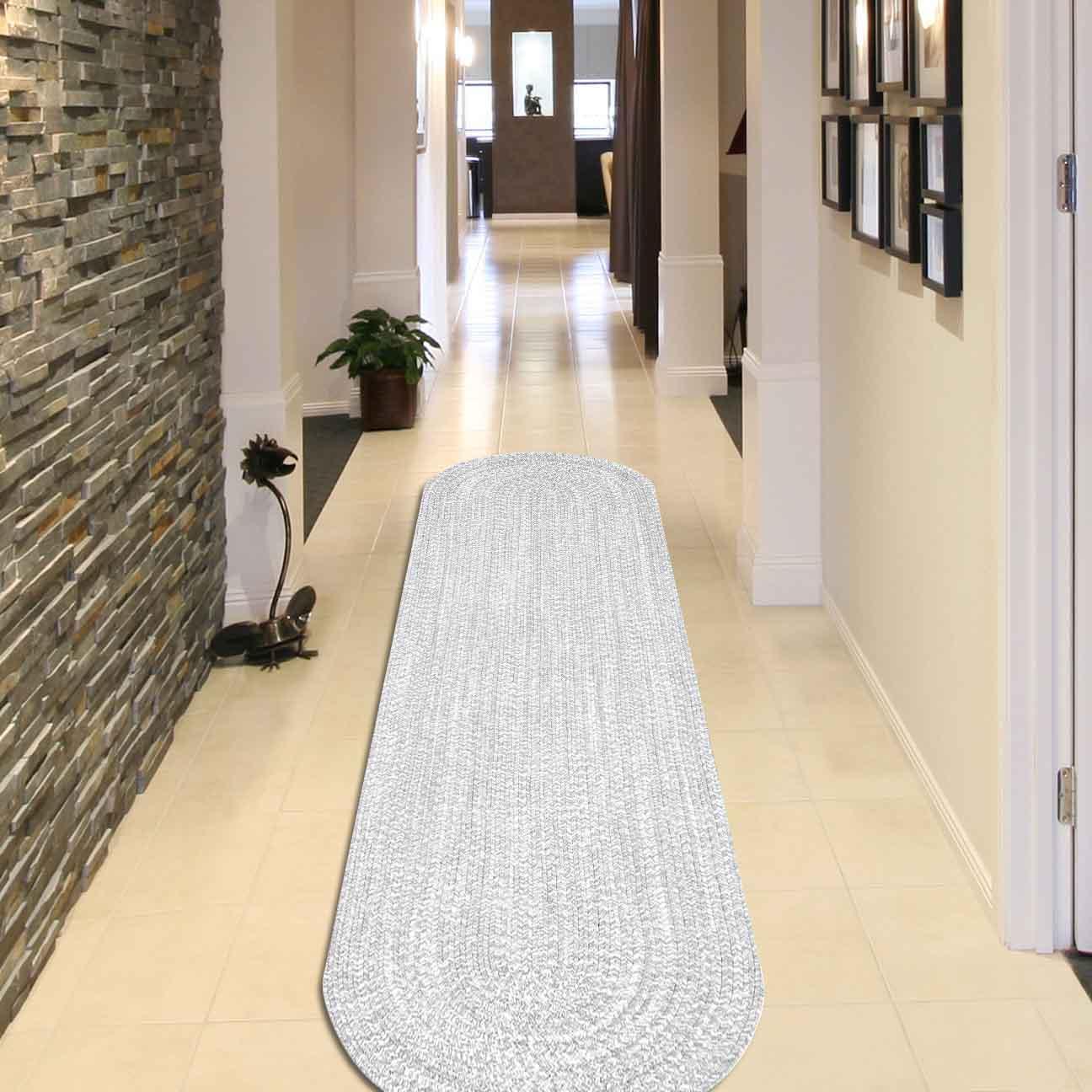 Reversible Braided Eco-Friendly Area Rug Indoor Outdoor Rugs