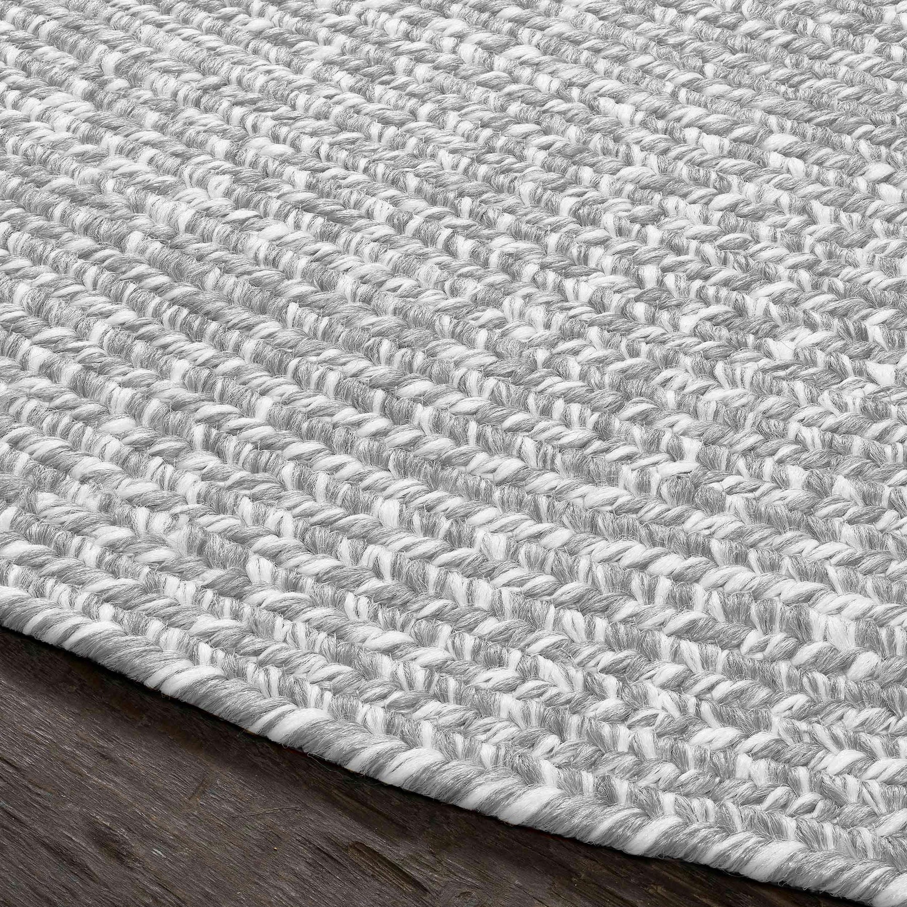 Reversible Braided Eco-Friendly Area Rug Indoor Outdoor Rugs