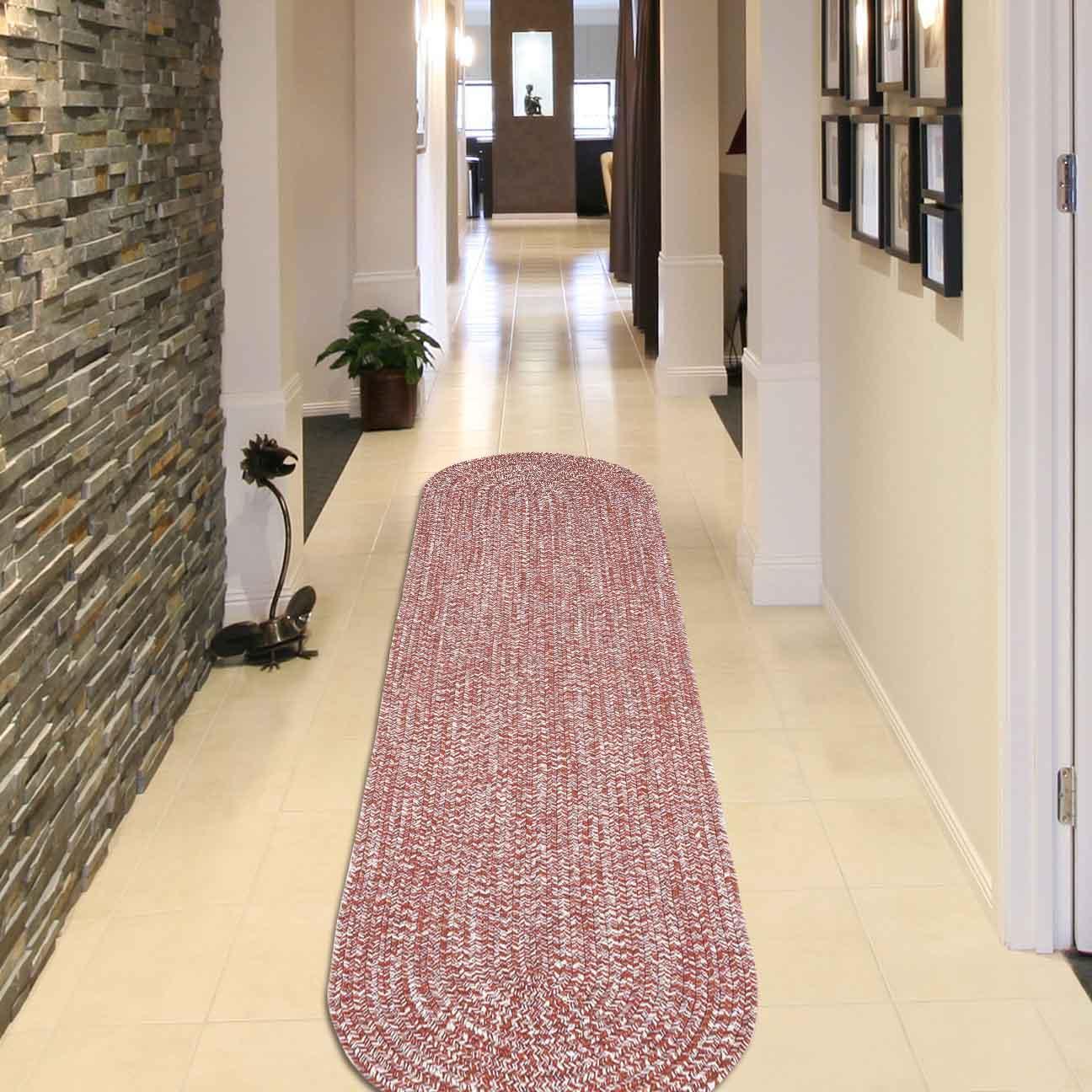 Reversible Braided Eco-Friendly Area Rug Indoor Outdoor Rugs