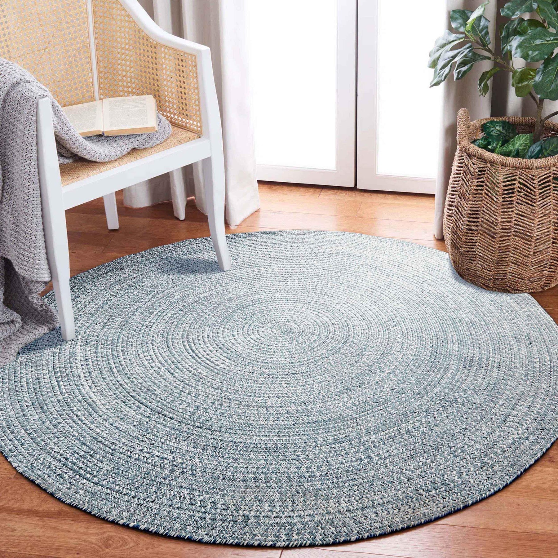 Reversible Braided Eco-Friendly Area Rug Indoor Outdoor Rugs