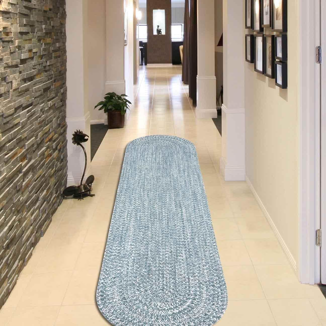 Reversible Braided Eco-Friendly Area Rug Indoor Outdoor Rugs