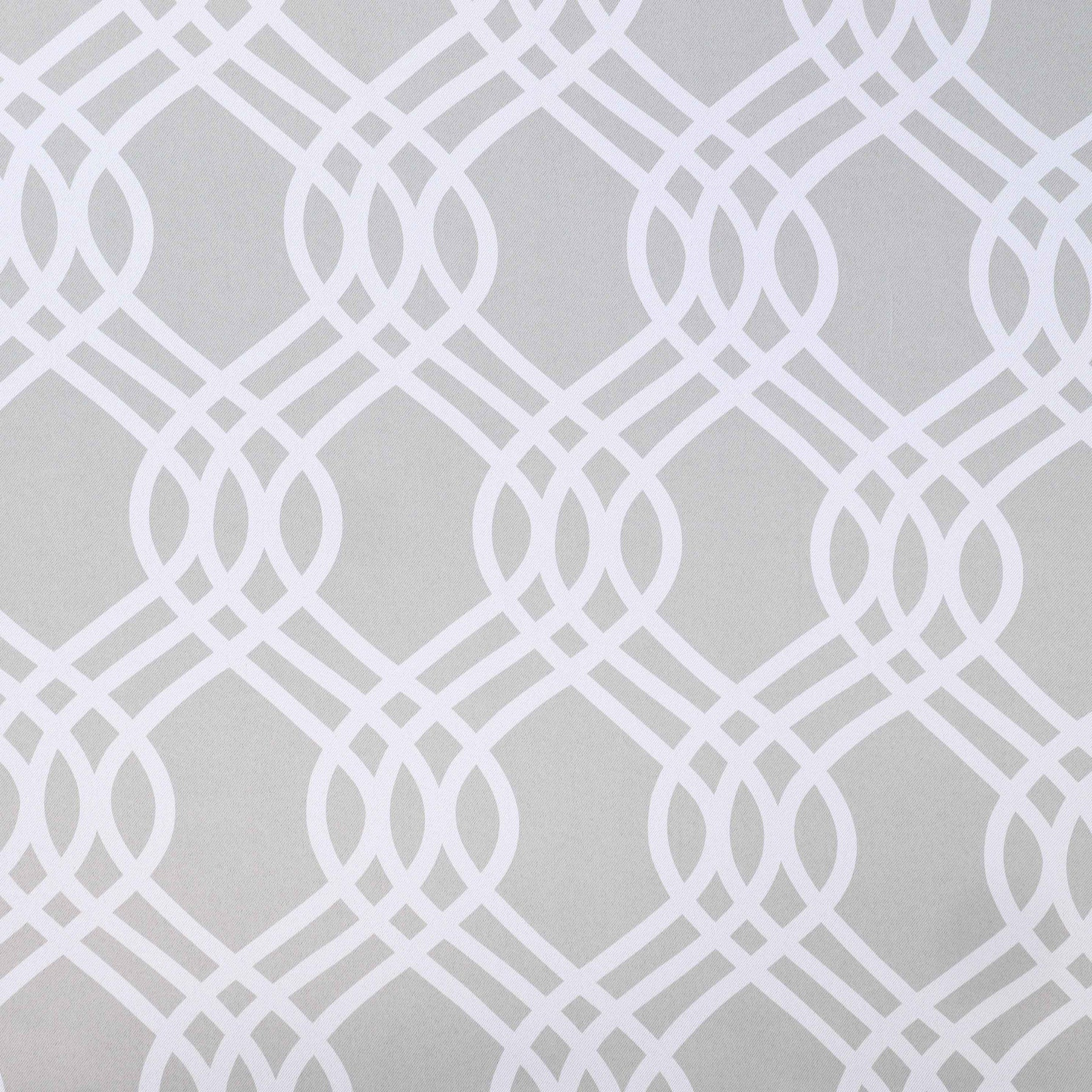 Ribbon Trellis Washable Room Darkening Blackout Curtains, Set of 2