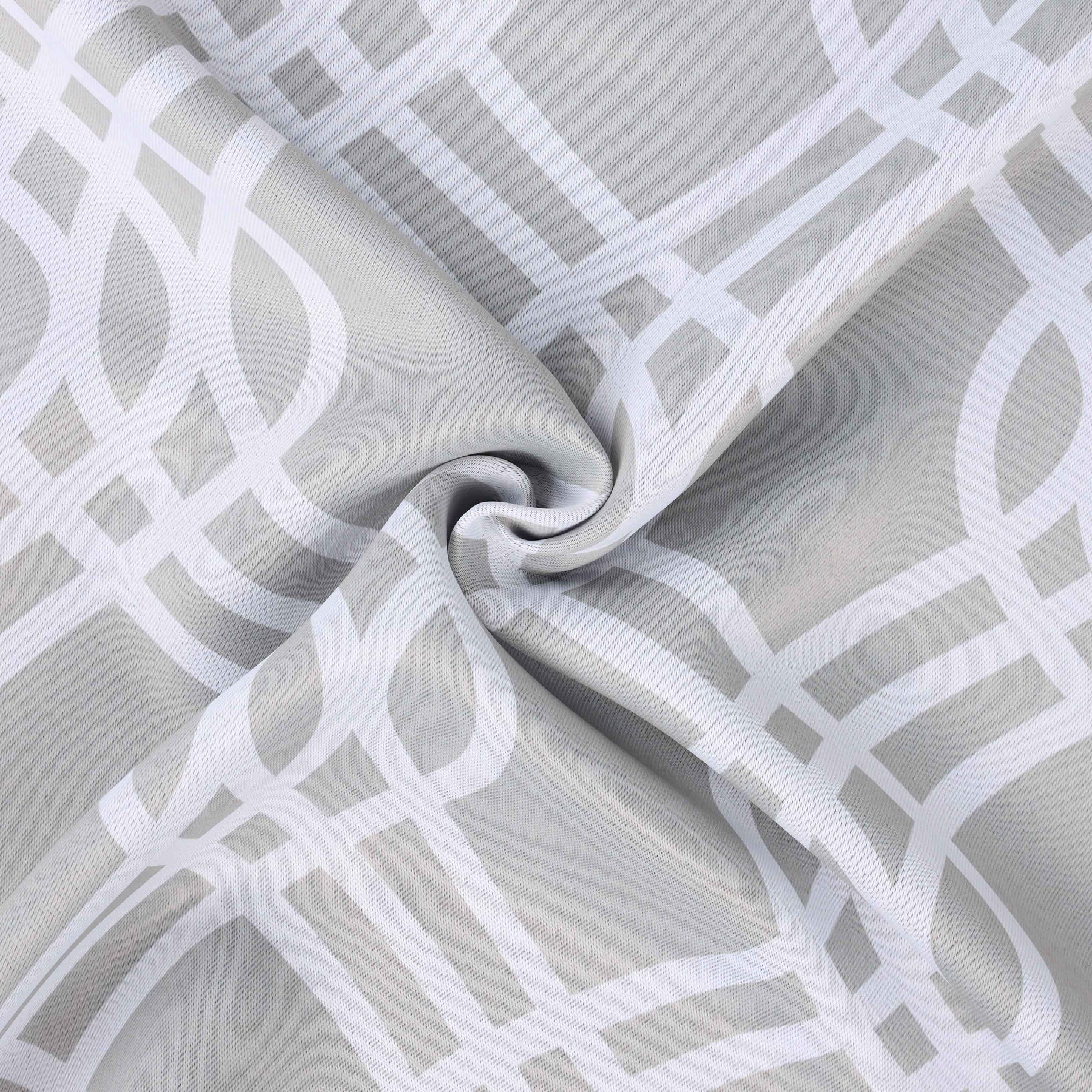 Ribbon Trellis Washable Room Darkening Blackout Curtains, Set of 2