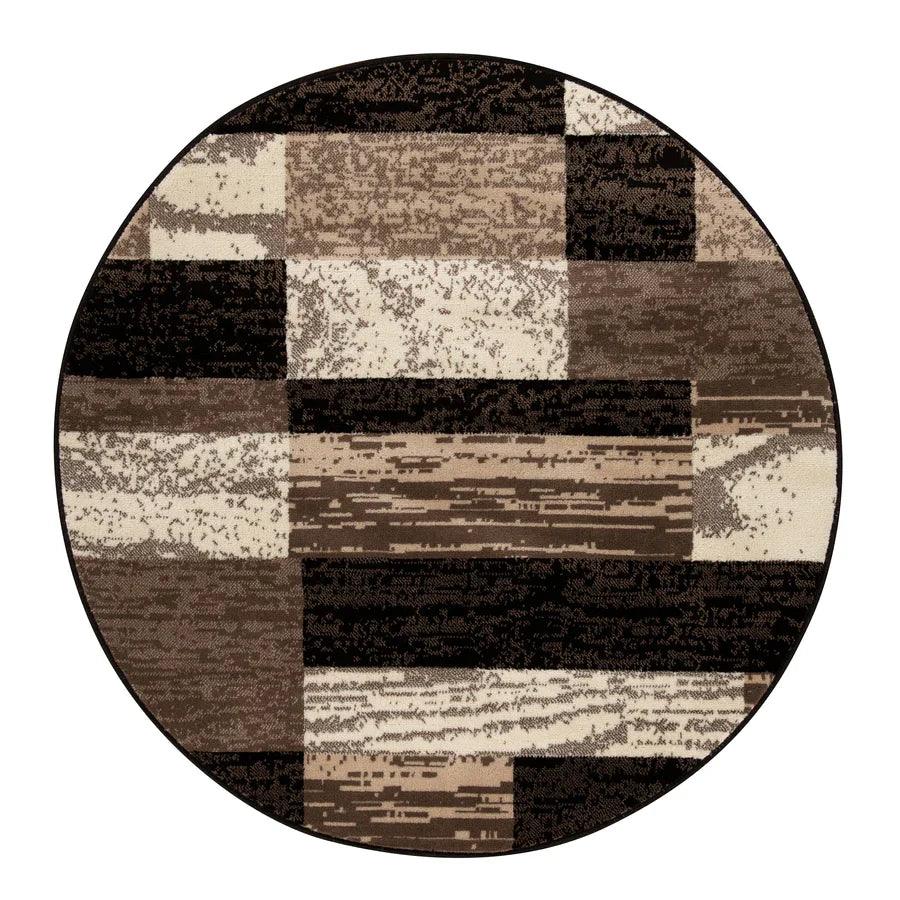 Rockwood Modern Geometric Patchwork Indoor Area Rug or Runner