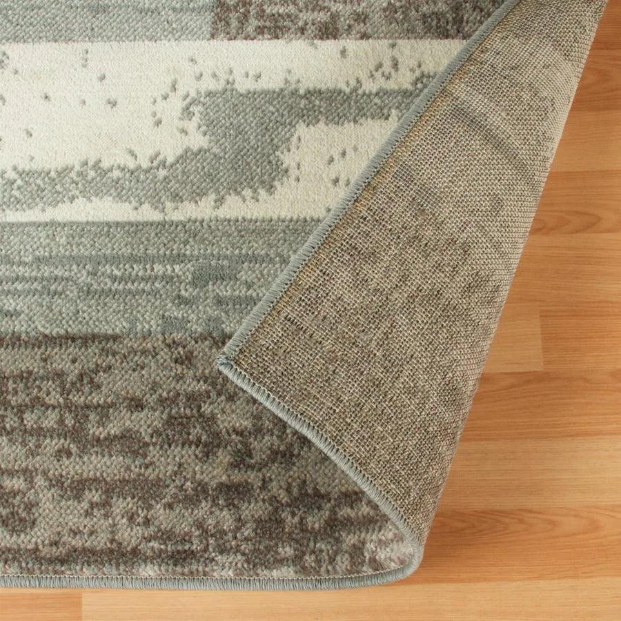Rockwood Modern Geometric Patchwork Indoor Area Rug or Runner