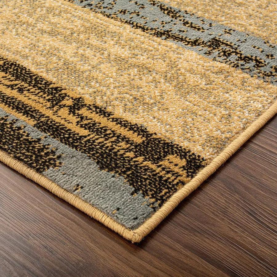 Rockwood Modern Geometric Patchwork Indoor Area Rug or Runner