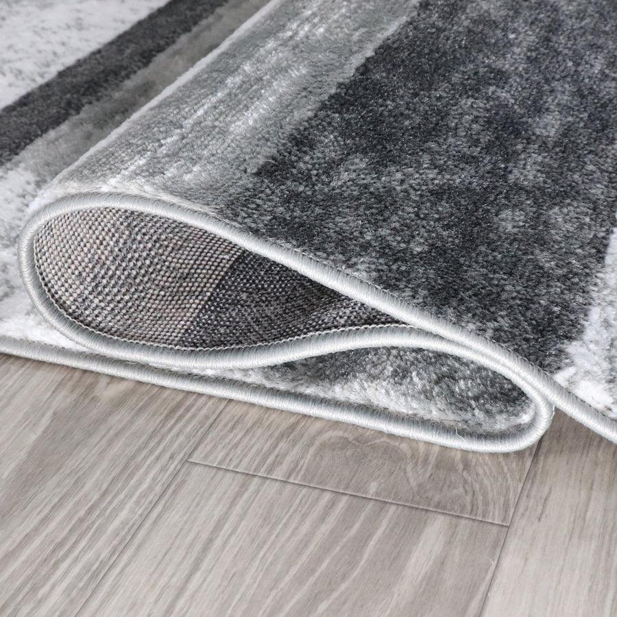 Rockwood Modern Geometric Patchwork Indoor Area Rug or Runner