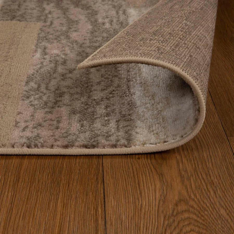 Rockwood Modern Geometric Patchwork Indoor Area Rug or Runner