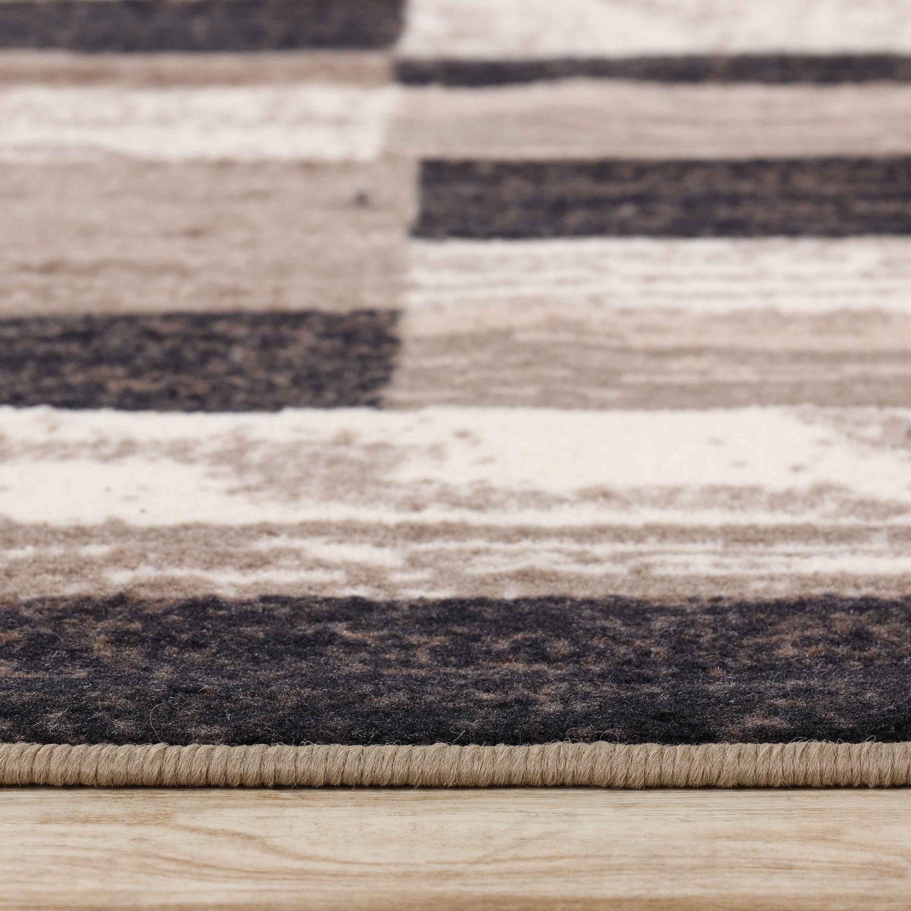 Rockwood Patchwork Non-Slip Indoor Washable Area Rug