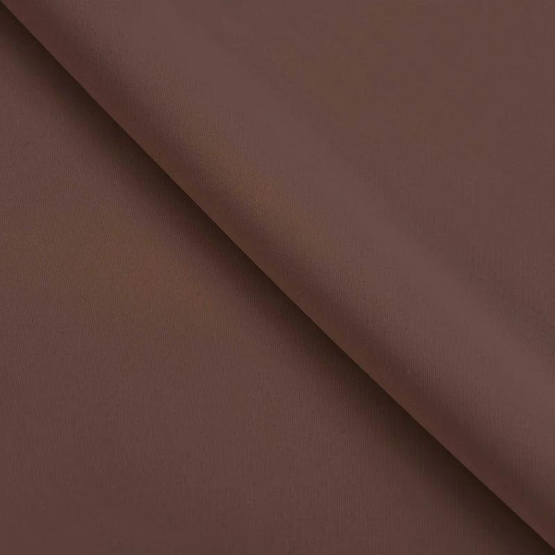 Rod Pocket Room Darkening Solid Blackout Curtains, Set of 2