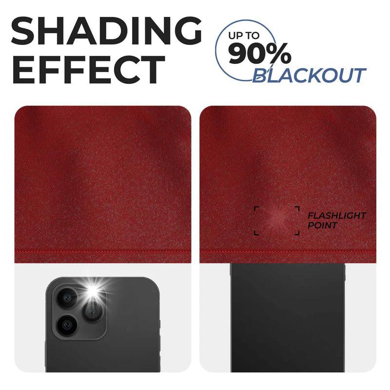 Rod Pocket Room Darkening Solid Blackout Curtains, Set of 2