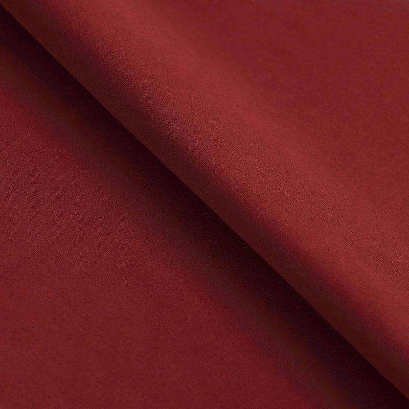 Rod Pocket Room Darkening Solid Blackout Curtains, Set of 2