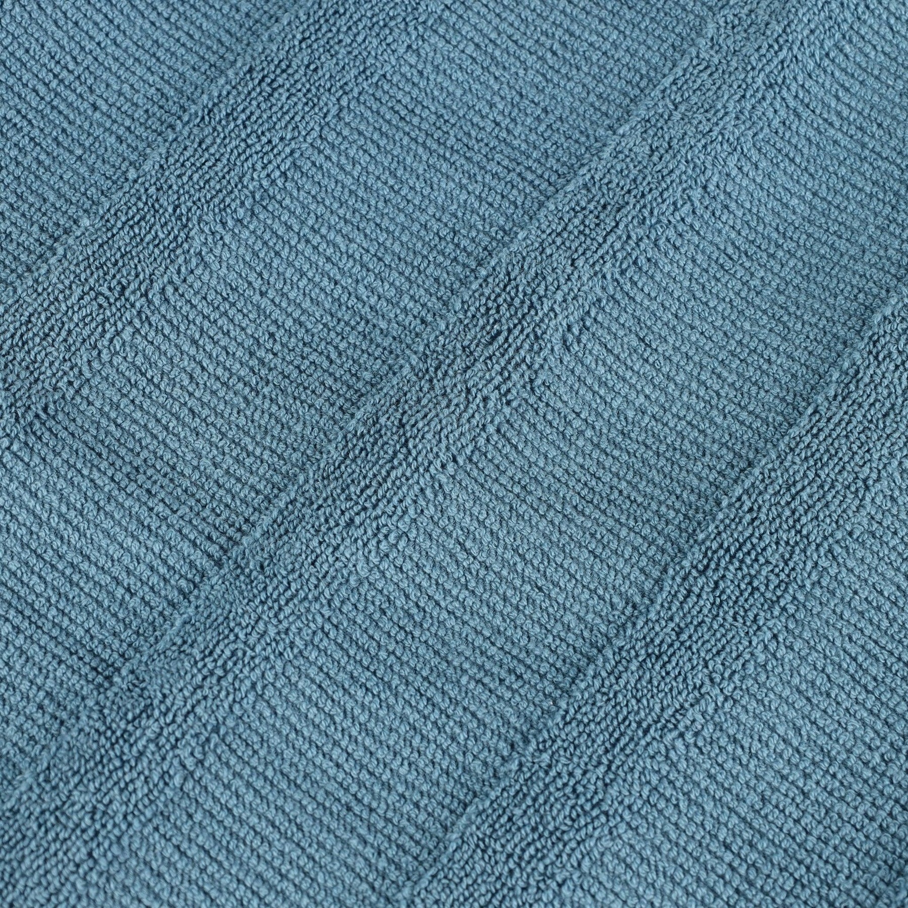 Roma Cotton Ribbed Textured Soft Absorbent 3 Piece Assorted Towel Set