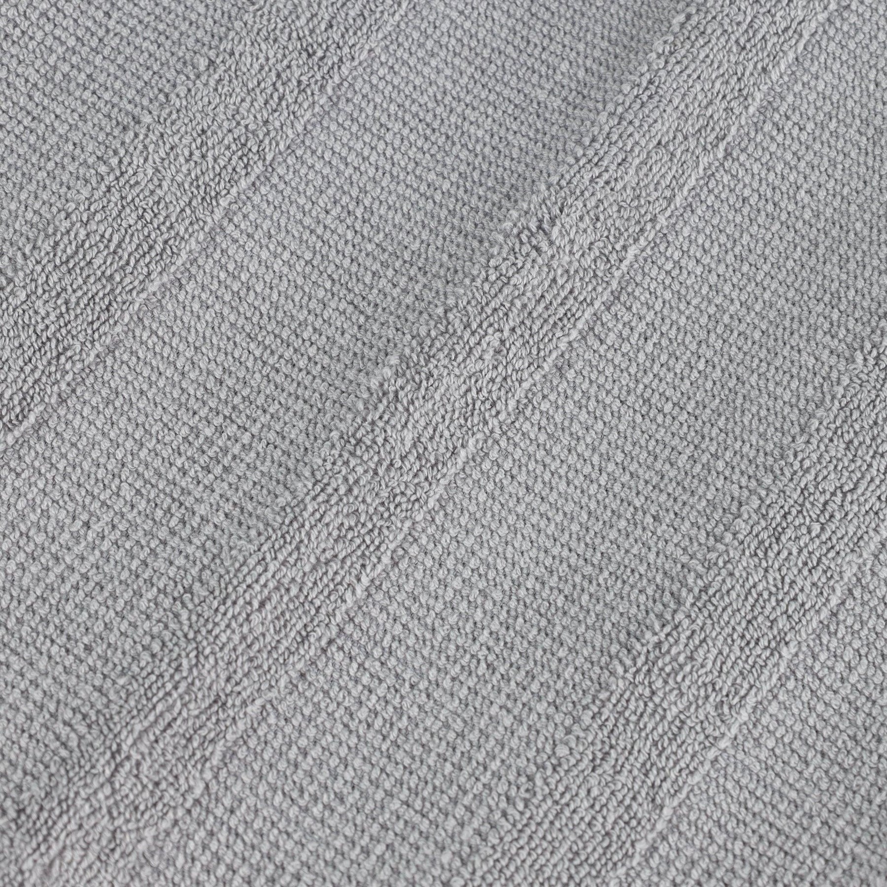 Roma Cotton Ribbed Textured Soft Absorbent 3 Piece Assorted Towel Set