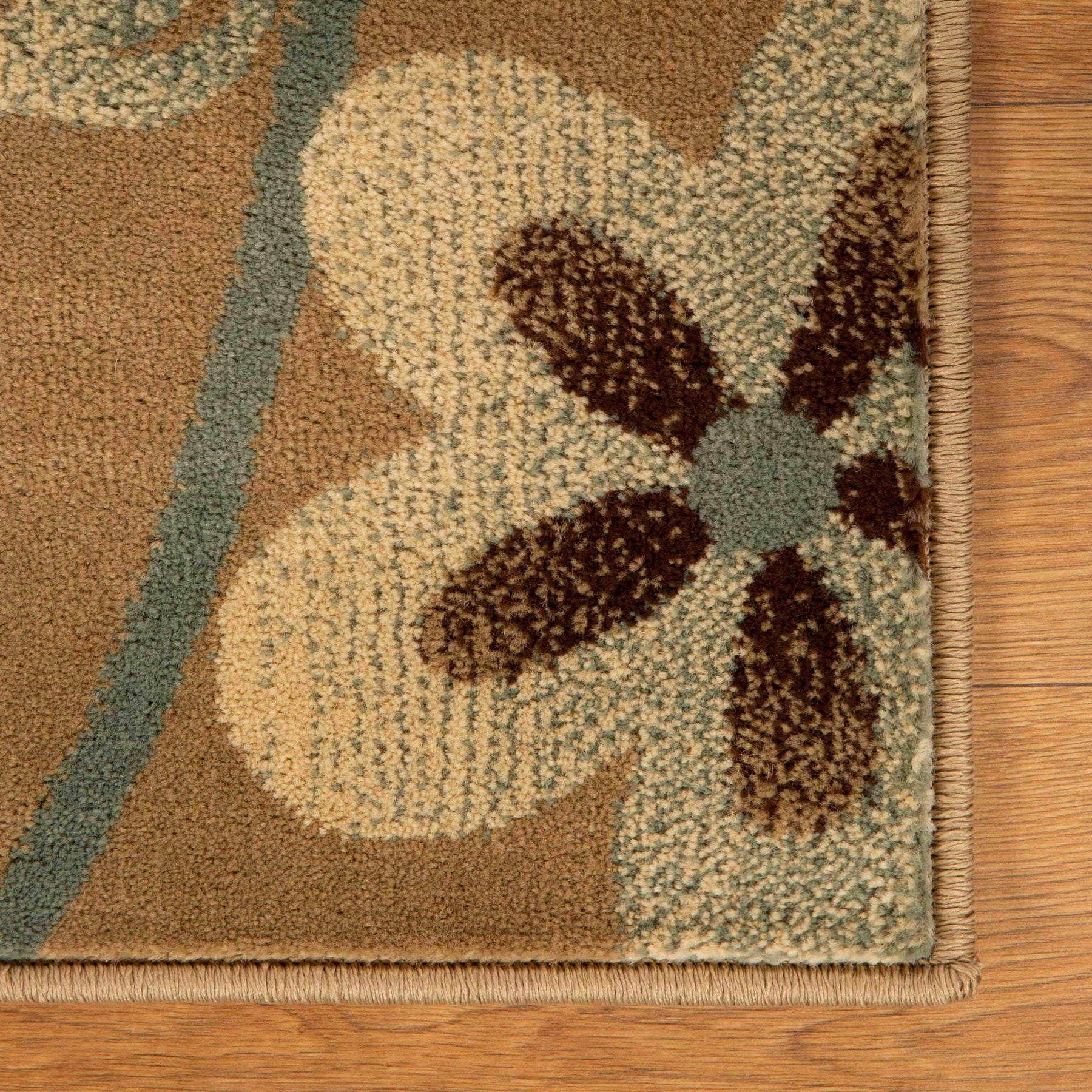 Rosette Geometric Medallion Indoor Area Rugs or Runner Rug