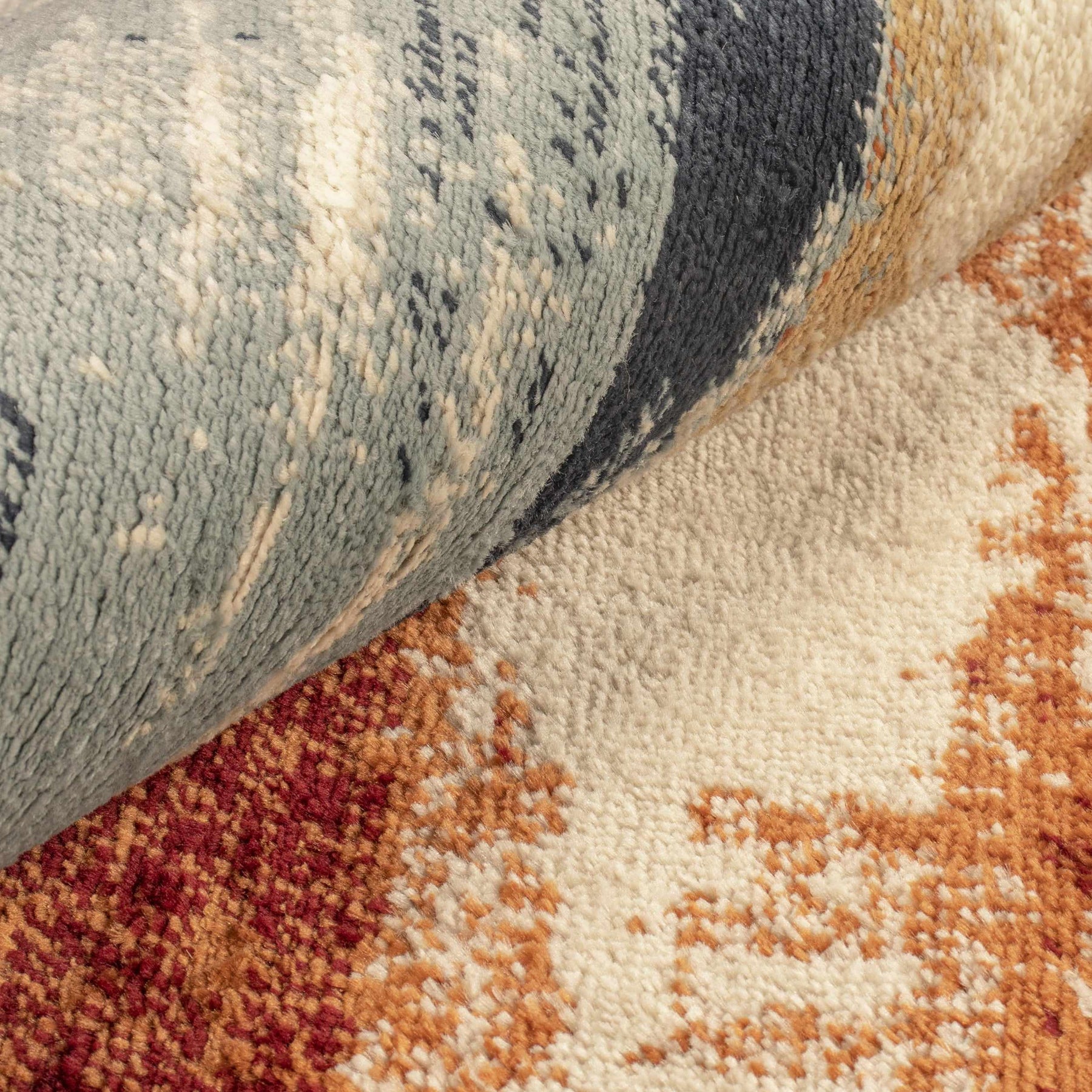 Rothco Striped Abstract Indoor Large Area Rug Or Runner Rug