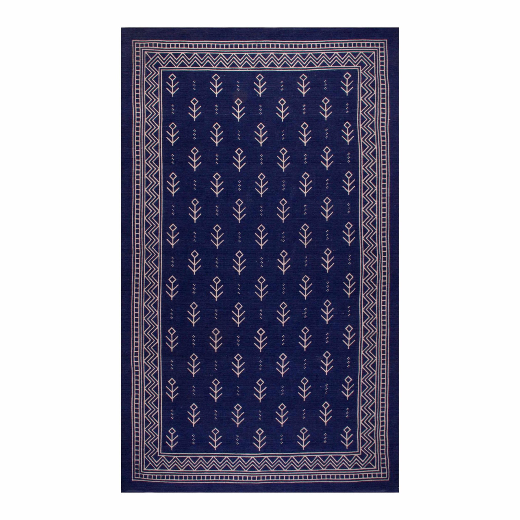 Royal Club Southwestern Diamond Tribal Cotton Indoor Area Rug