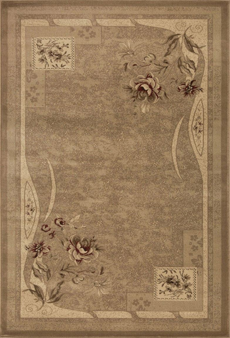 Ruban Modern Minimalist Floral Indoor Large Area Rugs or Runner Rug