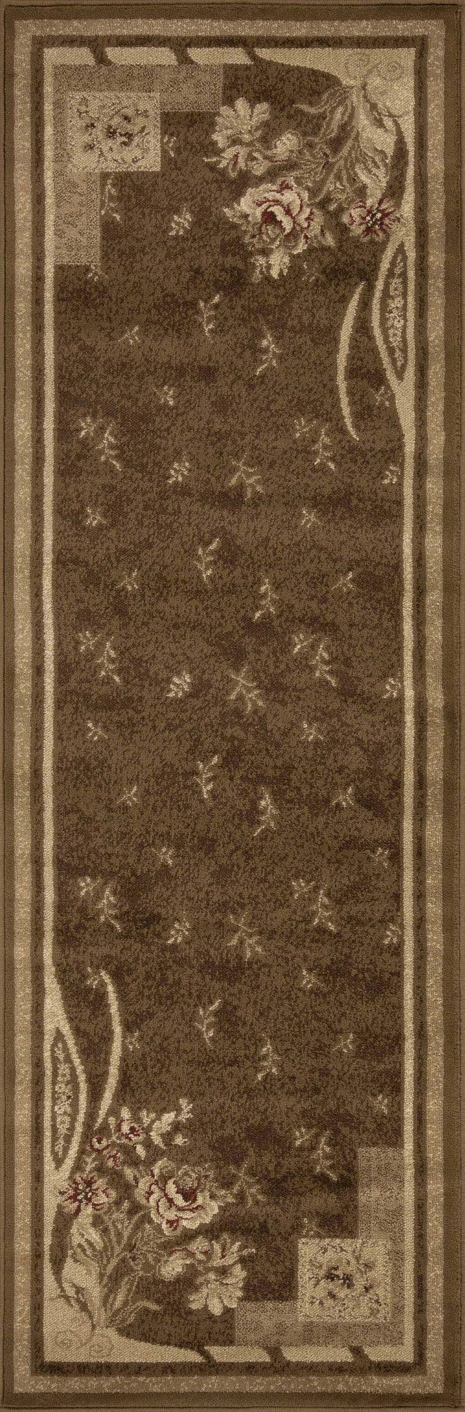 Ruban Modern Minimalist Floral Indoor Large Area Rugs or Runner Rug
