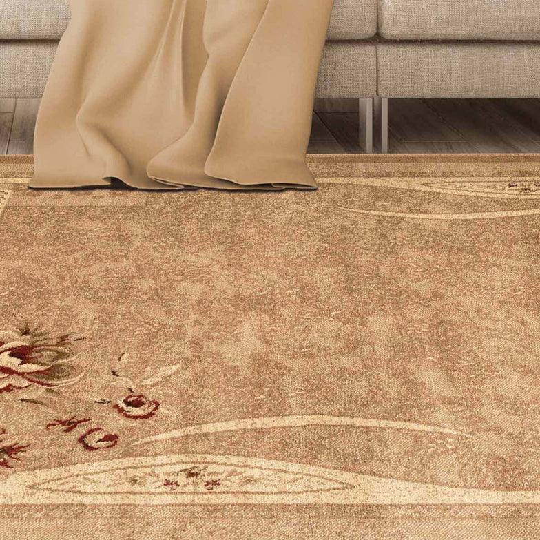 Ruban Modern Minimalist Floral Indoor Large Area Rugs or Runner Rug