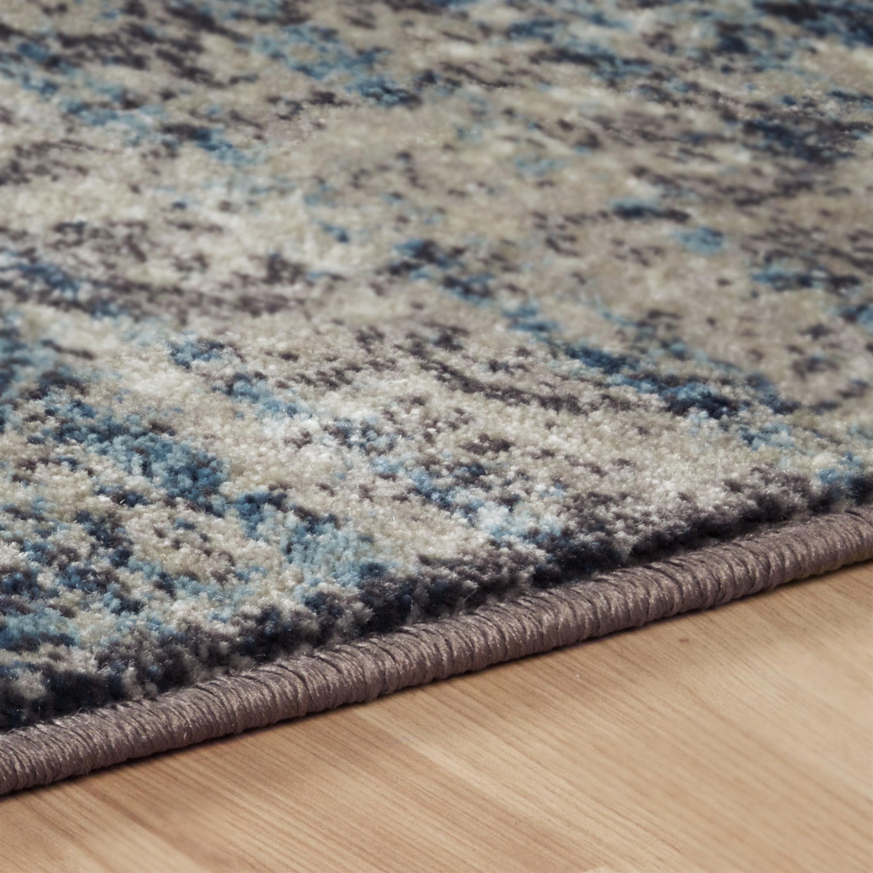 Salford Vintage Abstract Medallion Plush Indoor Area Rug Or Runner