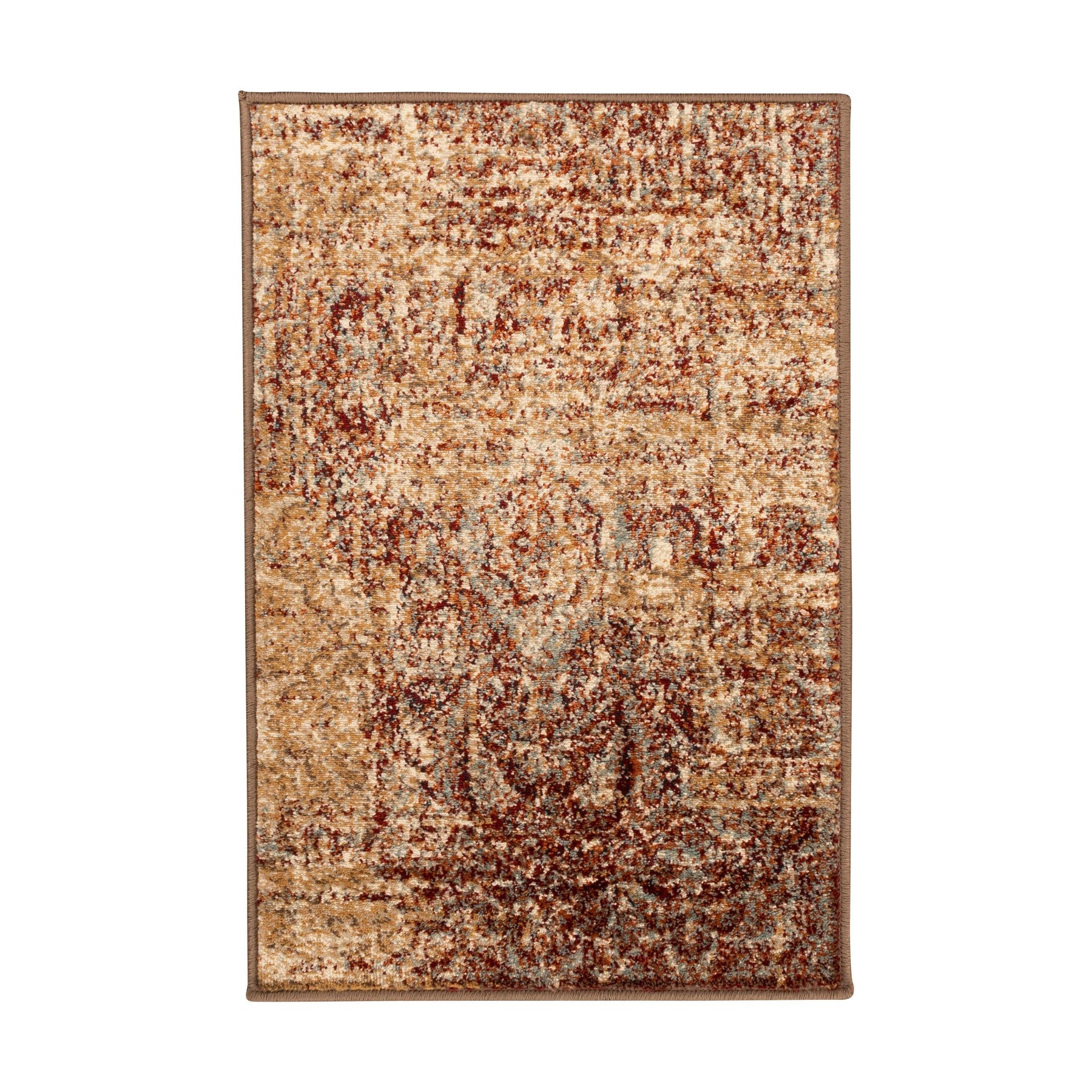 Salford Vintage Abstract Medallion Plush Indoor Area Rug Or Runner