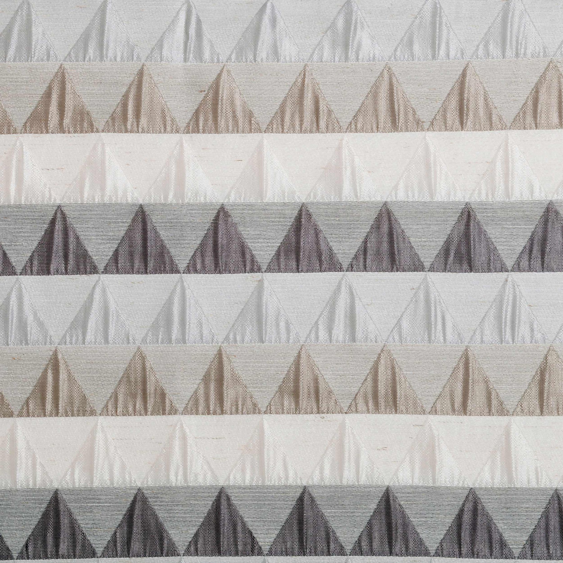 Scalene Jacquard Trellis Grommet Semi-Sheer Curtain Panel Set