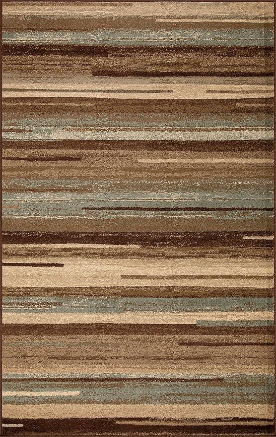 Stripes Abstract Lines Indoor Large Area Rugs or Runner Rug