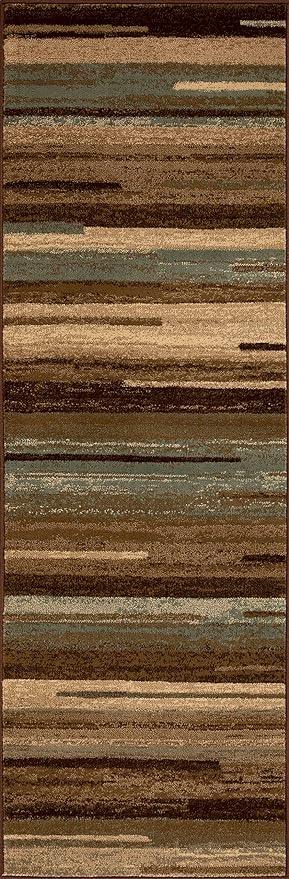Stripes Abstract Lines Indoor Large Area Rugs or Runner Rug