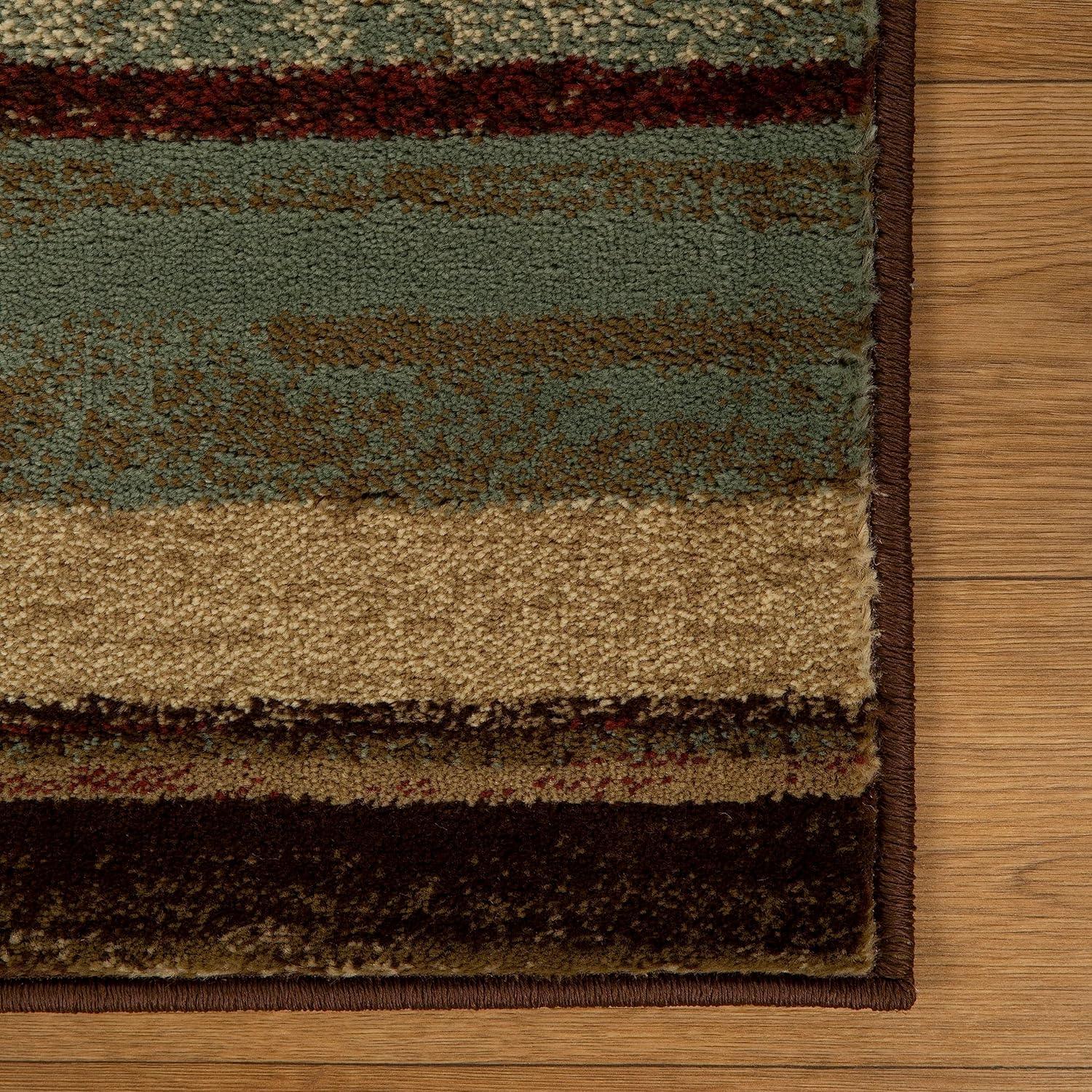 Stripes Abstract Lines Indoor Large Area Rugs or Runner Rug