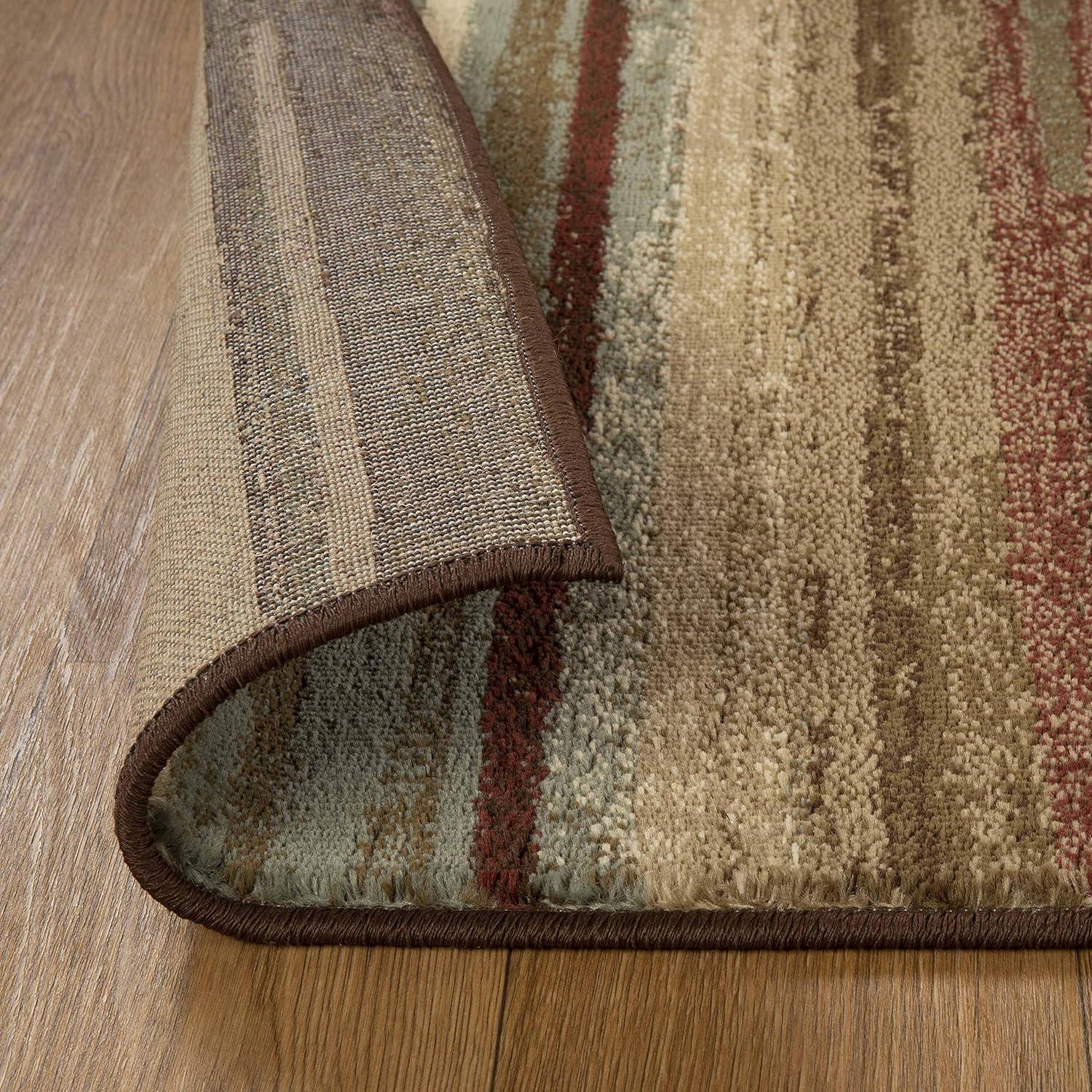 Stripes Abstract Lines Indoor Large Area Rugs or Runner Rug
