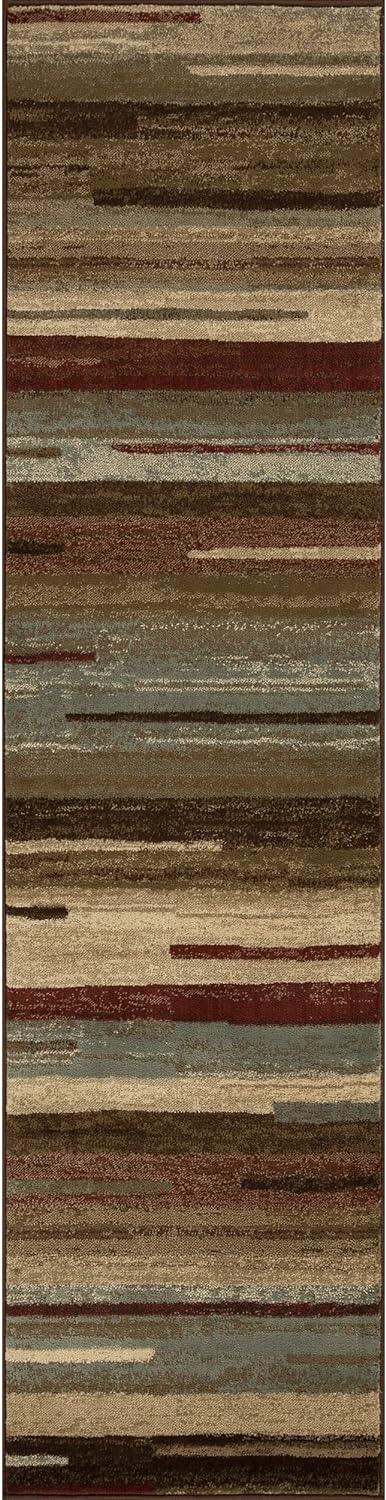 Stripes Abstract Lines Indoor Large Area Rugs or Runner Rug