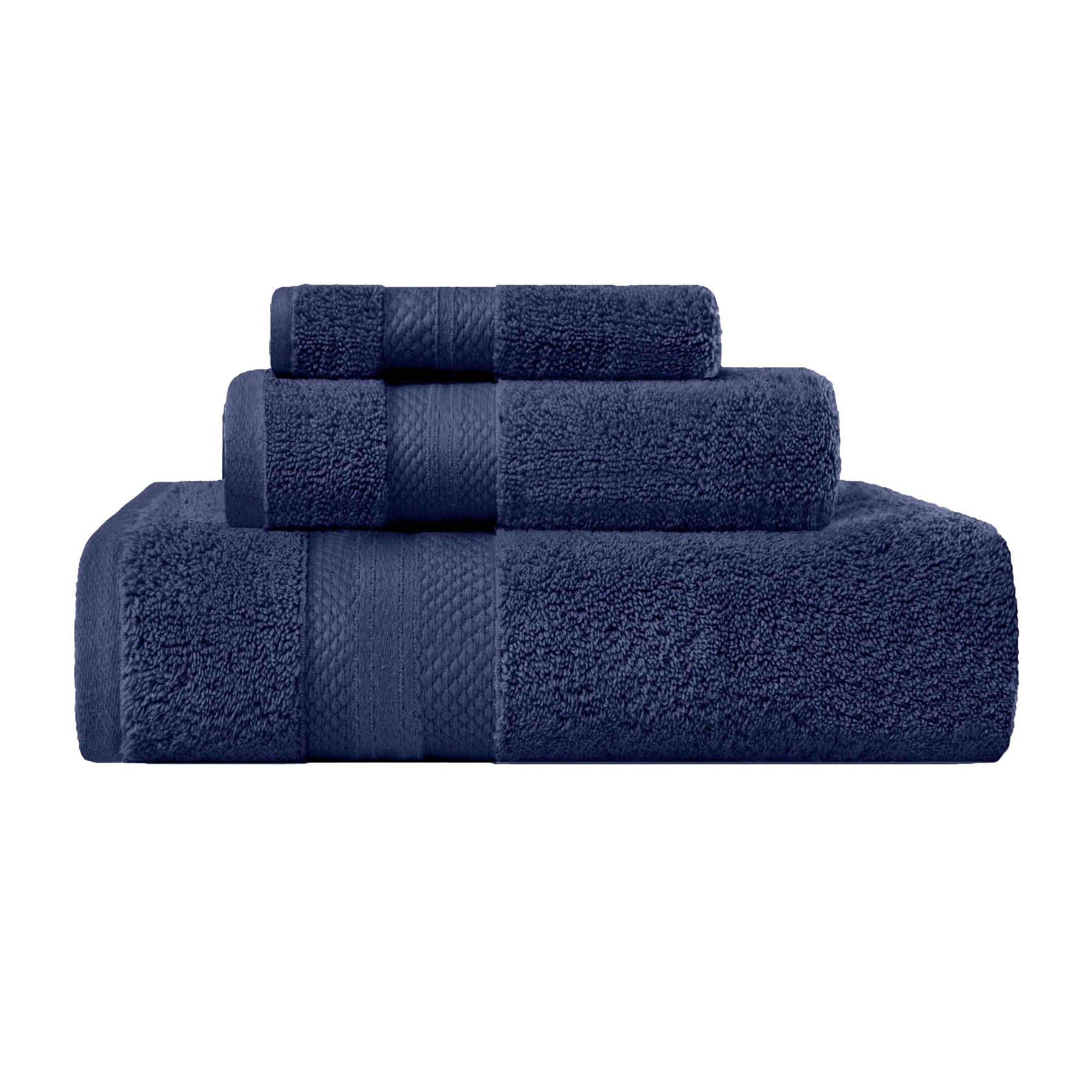 Superior Premium Turkish Cotton Assorted 3-Piece Towel Set