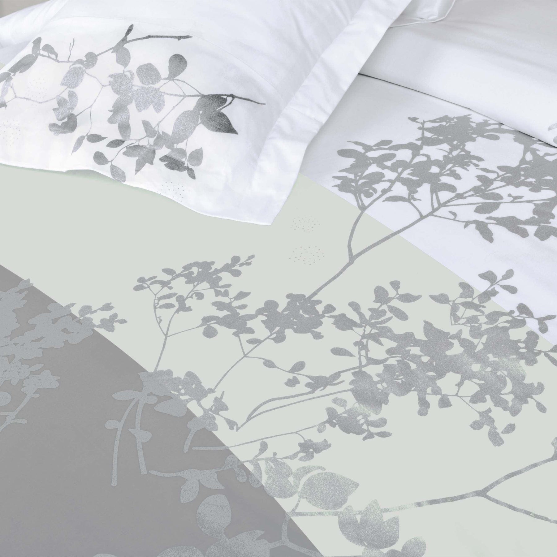 Sydney Floral Damask Cotton Duvet Cover Set