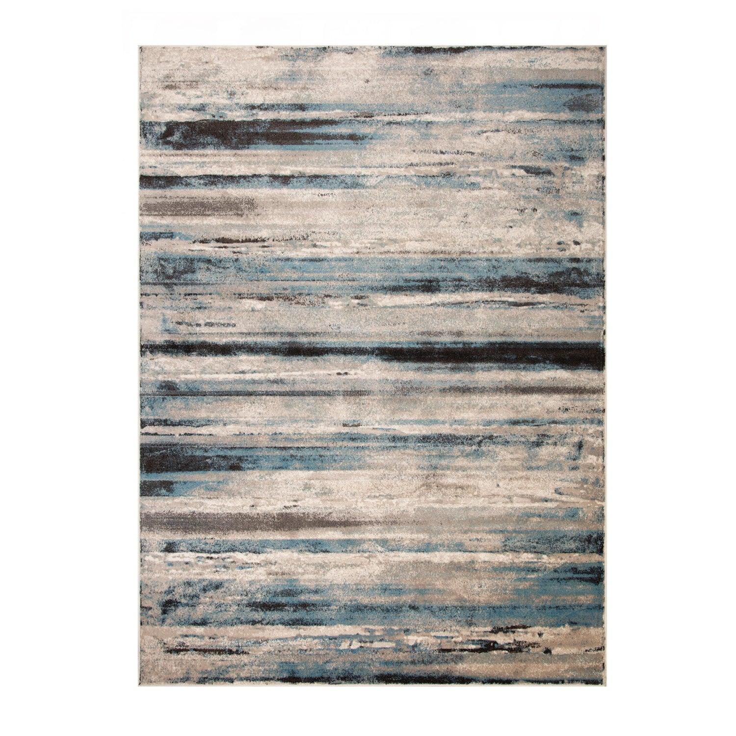 Taia Abstract Striped Indoor Area Rugs or Runner Rug