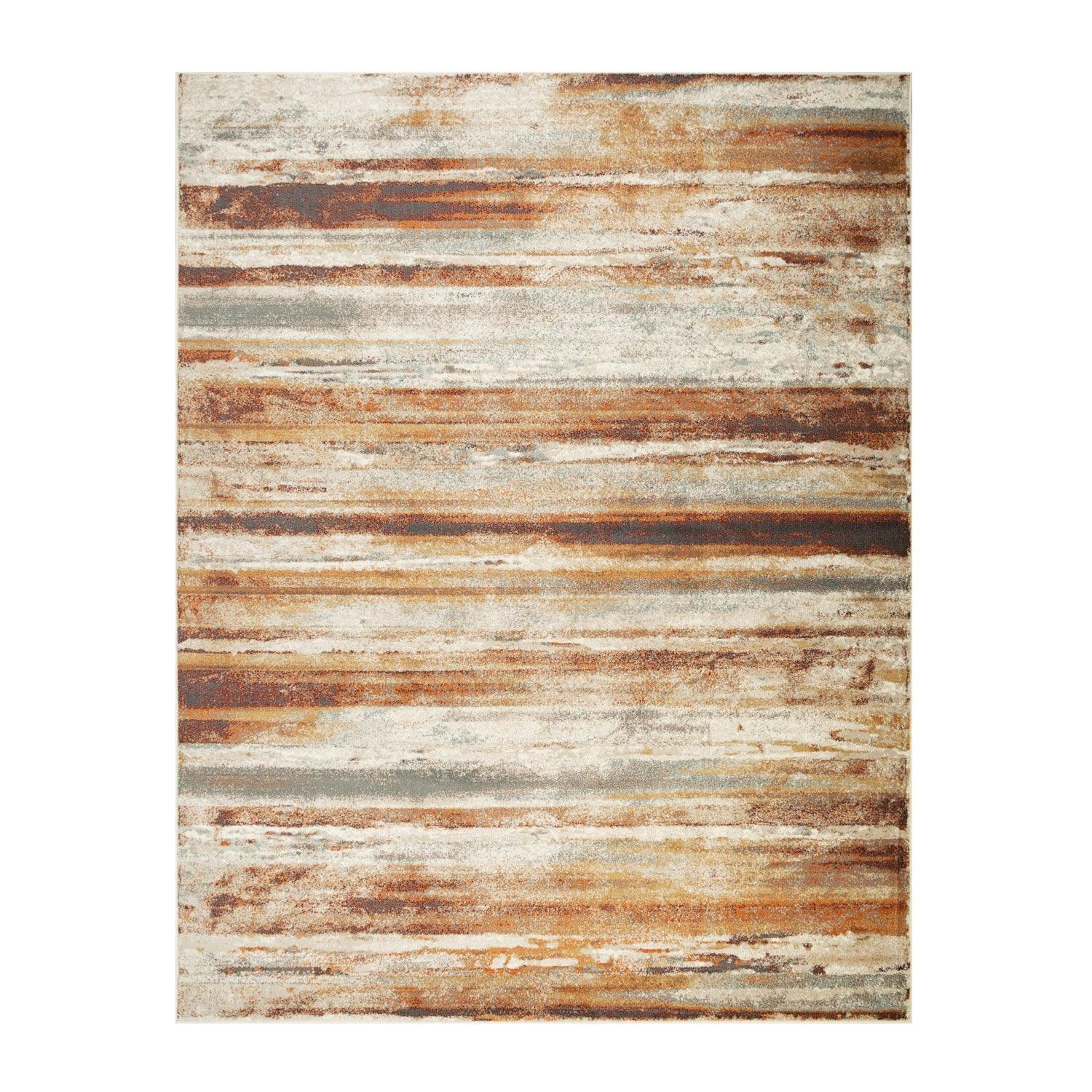 Taia Abstract Striped Indoor Area Rugs or Runner Rug