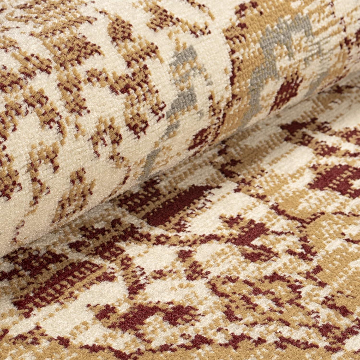 Tamara Modern Diamond Geometric Indoor Area Rug Or Runner Rug