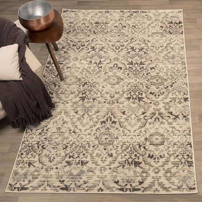 Tamara Modern Diamond Geometric Indoor Area Rug Or Runner Rug