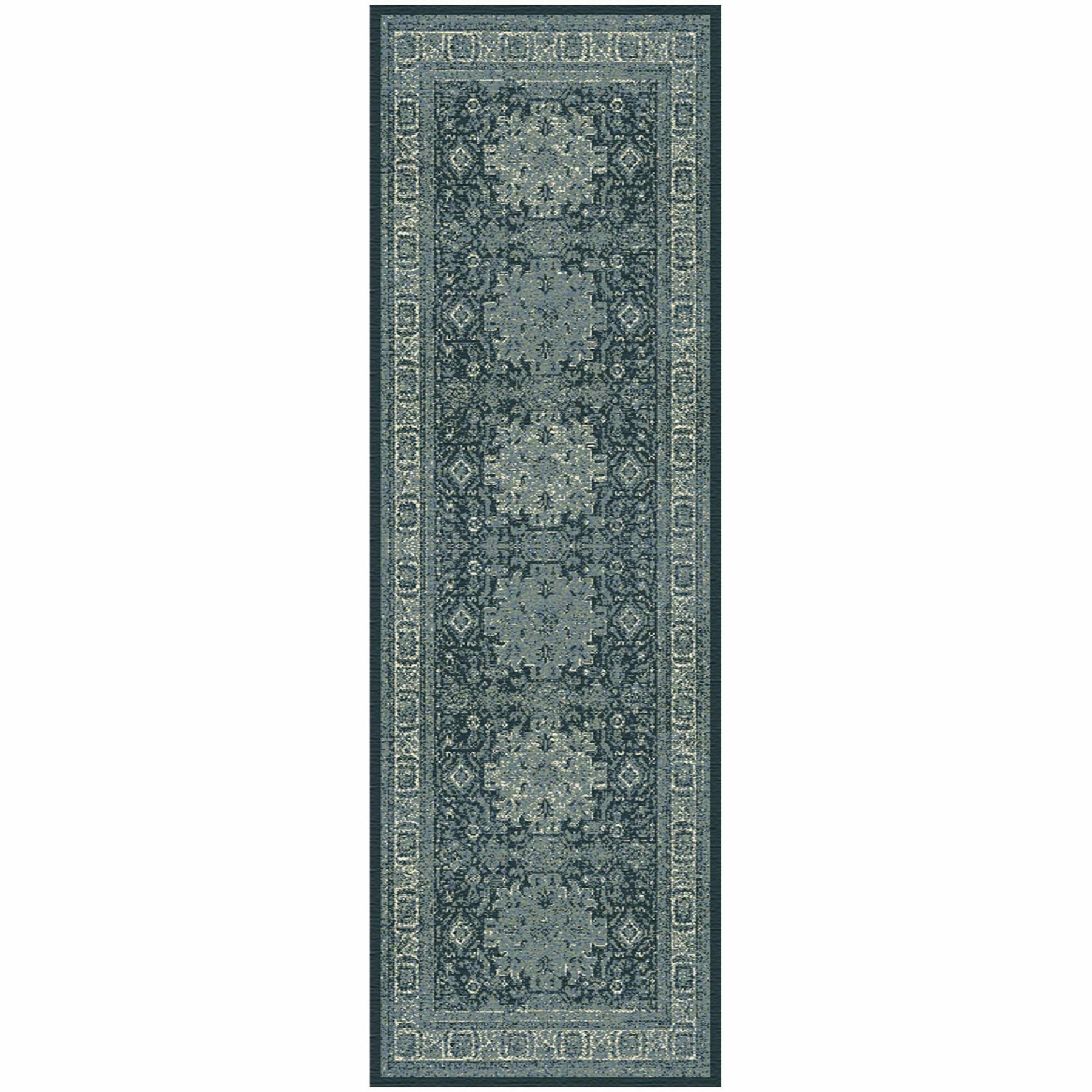 Tatum Oriental Distressed Medallion Indoor Area Rug