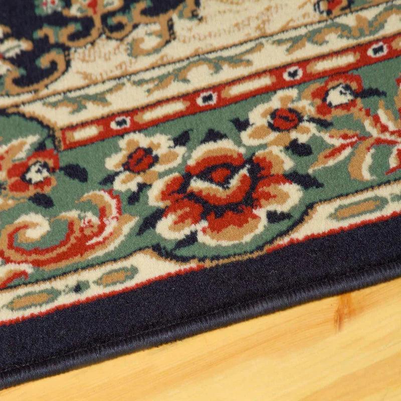 Tayana Oriental Floral Medallion Indoor 3 Piece Area Rug Set
