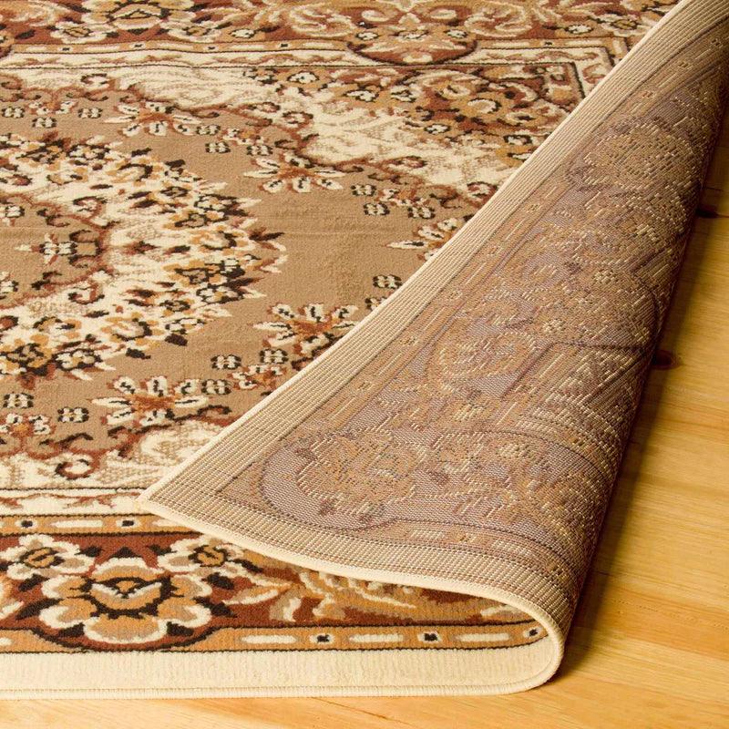 Tayana Oriental Floral Medallion Indoor 3 Piece Area Rug Set