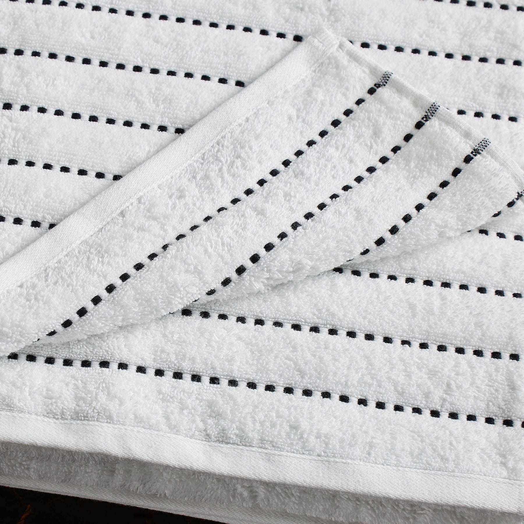 Traditional Organic Wave 650 GSM 8 Piece Towel Set