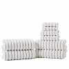 Traditional Organic Wave 650 GSM 8 Piece Towel Set