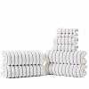 Traditional Organic Wave 650 GSM 8 Piece Towel Set